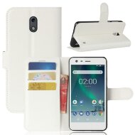 Чехол с визитницей для Nokia 2 (белый) Чехол с визитницей для Nokia 2 (белый)