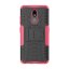 Чехол Hybrid Armor для Nokia 3.2 (черный + розовый)