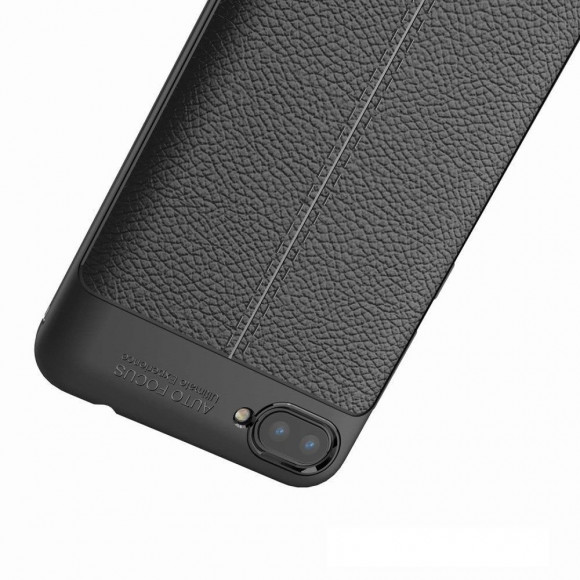 Чехол-накладка Litchi Grain для Asus Zenfone 4 Max ZC554KL (черный) Чехол-накладка Litchi Grain для Asus Zenfone 4 Max ZC554KL (черный)