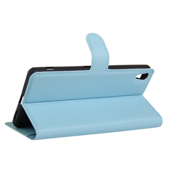 Чехол с визитницей для Sony Xperia XA Ultra (голубой) Чехол с визитницей для Sony Xperia XA Ultra (голубой)