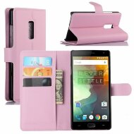 Чехол с визитницей для OnePlus 2 (розовый) Чехол с визитницей для OnePlus 2 (розовый)