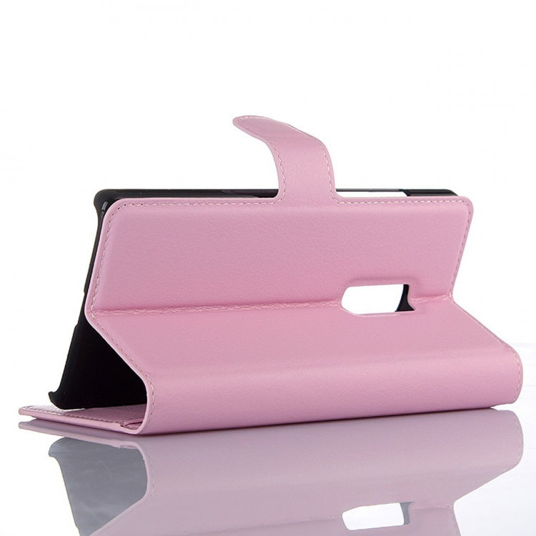 Чехол с визитницей для OnePlus 2 (розовый)