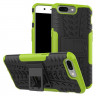 Чехол Hybrid Armor для OnePlus 5 (черный + зеленый)