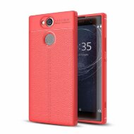 Чехол-накладка Litchi Grain для Sony Xperia XA2 (красный) Чехол-накладка Litchi Grain для Sony Xperia XA2 (красный)