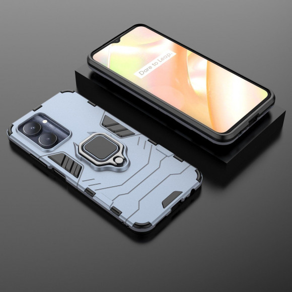 Чехол Armor Ring Holder для Realme C33 (темно-синий) Чехол Armor Ring Holder для Realme C33 (темно-синий)