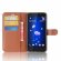 Чехол с визитницей для HTC U11 (коричневый)