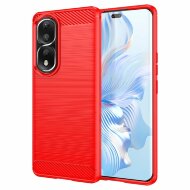 Чехол-накладка Carbon Fibre для Honor 80 Pro (красный) Чехол-накладка Carbon Fibre для Honor 80 Pro (красный)