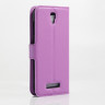 Чехол с визитницей для ZTE Blade L5 / L5 Plus (фиолетовый)