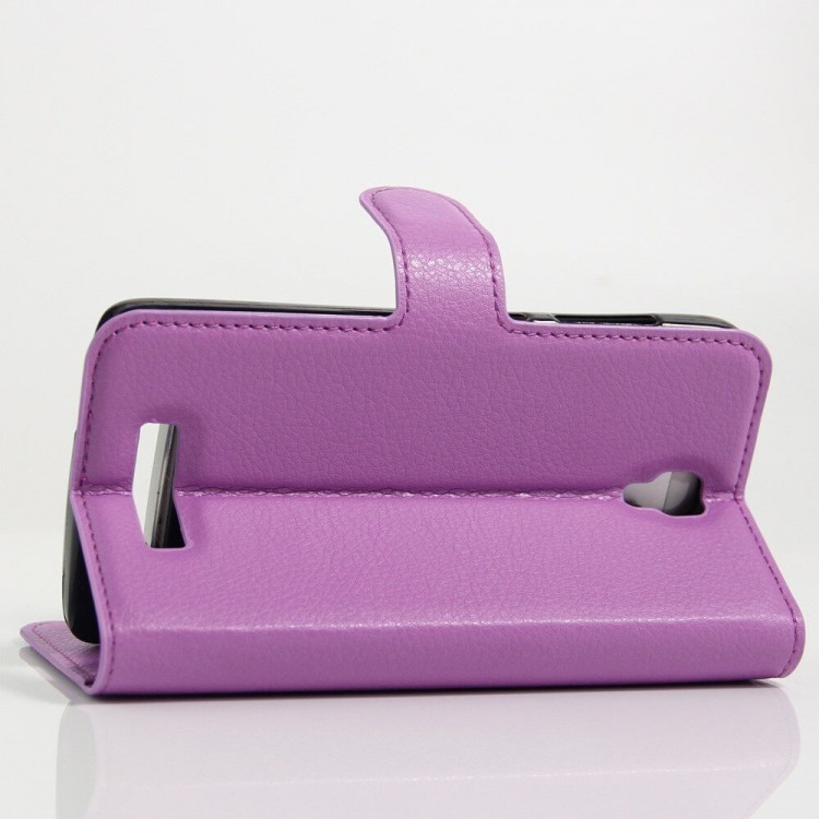 Чехол с визитницей для ZTE Blade L5 / L5 Plus (фиолетовый)