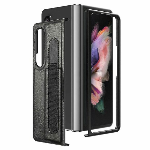 Чехол Pen Slot Design для Samsung Galaxy Z Fold4 (черный) Чехол Pen Slot Design для Samsung Galaxy Z Fold4 (черный)