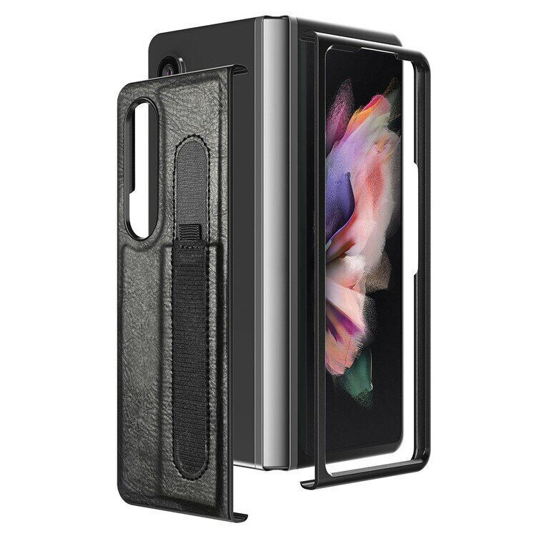 Чехол Pen Slot Design для Samsung Galaxy Z Fold4 (черный)