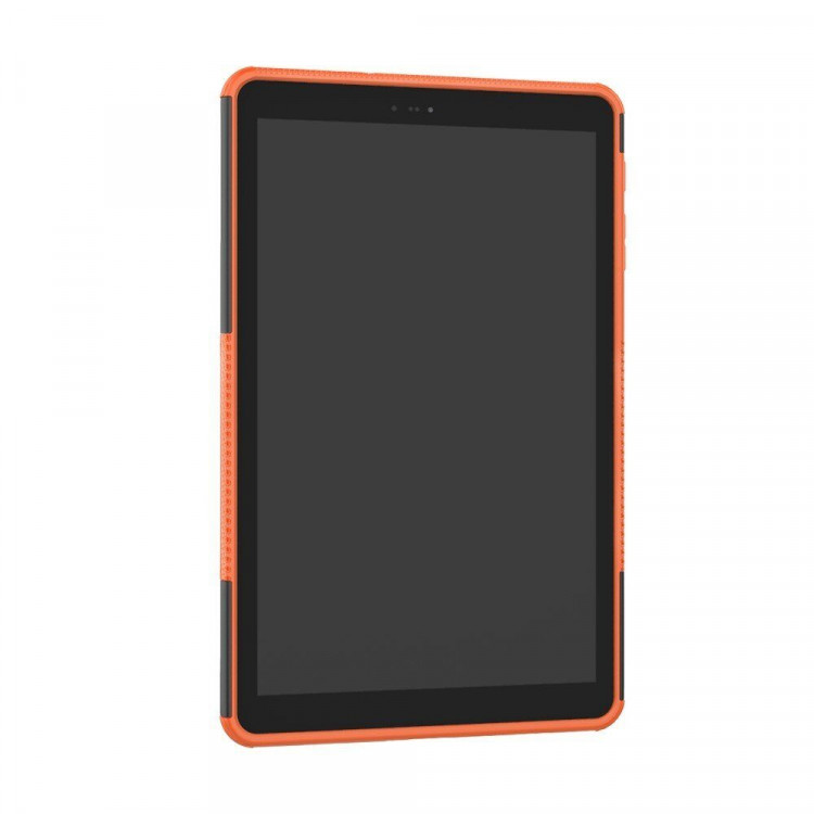 Чехол Hybrid Armor для Samsung Galaxy Tab A 10.5 (2018) SM-T590 / SM-T595 (черный + оранжевый)