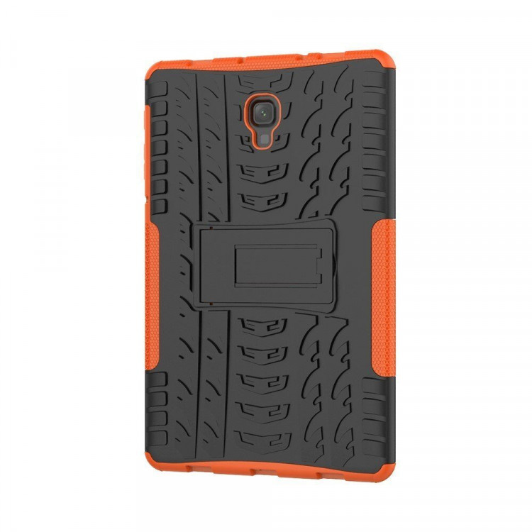 Чехол Hybrid Armor для Samsung Galaxy Tab A 10.5 (2018) SM-T590 / SM-T595 (черный + оранжевый)