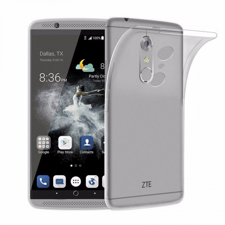 Силиконовый TPU чехол для ZTE Axon 7