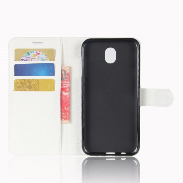 Чехол с визитницей для Samsung Galaxy J5 2017 (белый)