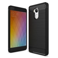 Чехол Carbon Fibre для Xiaomi Redmi 4 Pro / 4 Prime (черный)