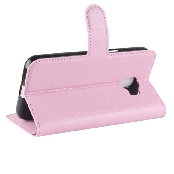 Чехол с визитницей для Samsung Galaxy J2 Pro 2018 (розовый)