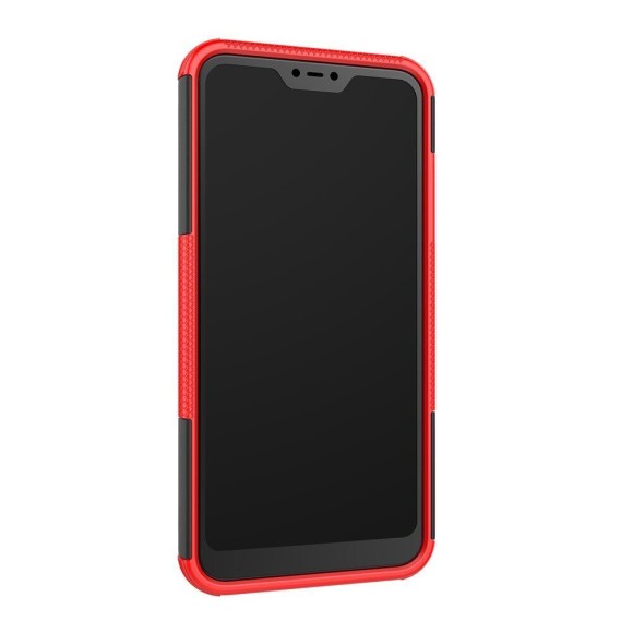 Чехол Hybrid Armor для Xiaomi Mi A2 Lite / Redmi 6 Pro (черный + красный)