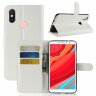 Чехол с визитницей для Xiaomi Redmi S2 (белый)