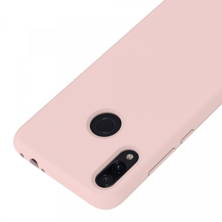 Силиконовый чехол Mobile Shell для Xiaomi Redmi Note 7 / Redmi Note 7 Pro (розовый)