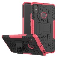 Чехол Hybrid Armor для Xiaomi Mi Max 3 (черный + розовый) Чехол Hybrid Armor для Xiaomi Mi Max 3 (черный + розовый)