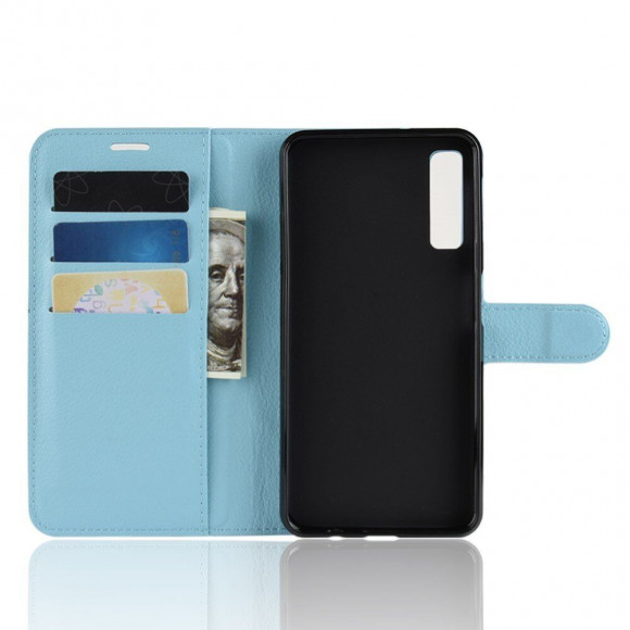 Чехол для Samsung Galaxy A7 (2018) (голубой) Чехол для Samsung Galaxy A7 (2018) (голубой)