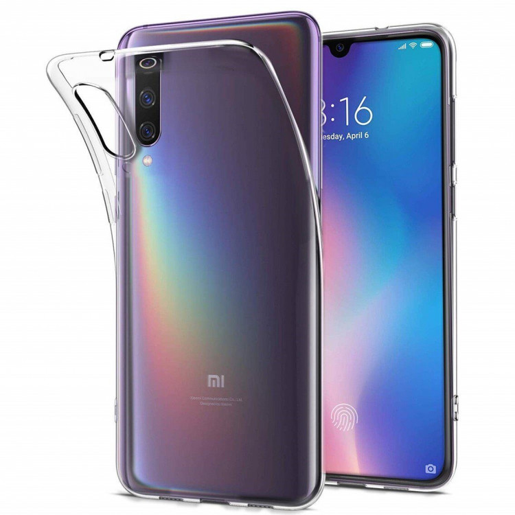 Силиконовый TPU чехол для Xiaomi Mi 9