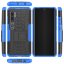 Чехол Hybrid Armor для Xiaomi Mi Note 10 / Mi Note 10 Pro / Mi CC9 Pro (черный + голубой)