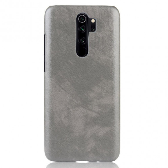 Кожаная накладка-чехол для Xiaomi Redmi Note 8 Pro (серый) Кожаная накладка-чехол для Xiaomi Redmi Note 8 Pro (серый)
