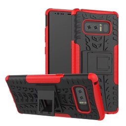 Чехол Hybrid Armor для Samsung Galaxy Note 8 (черный + красный)