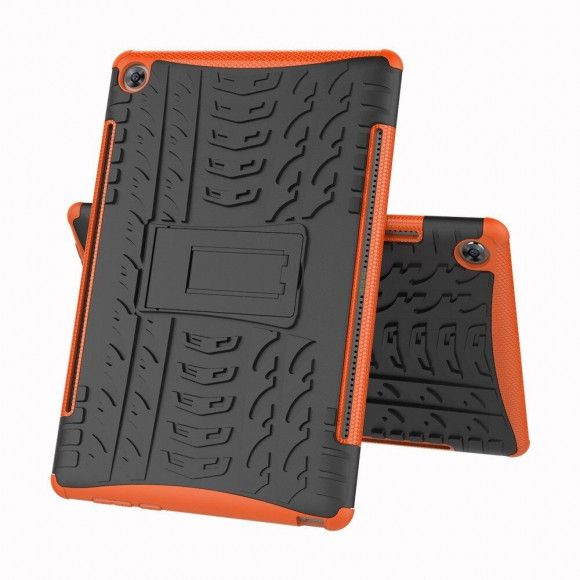 Чехол Hybrid Armor для Huawei MediaPad M5 10.8 / M5 10.8 Pro (черный + оранжевый)