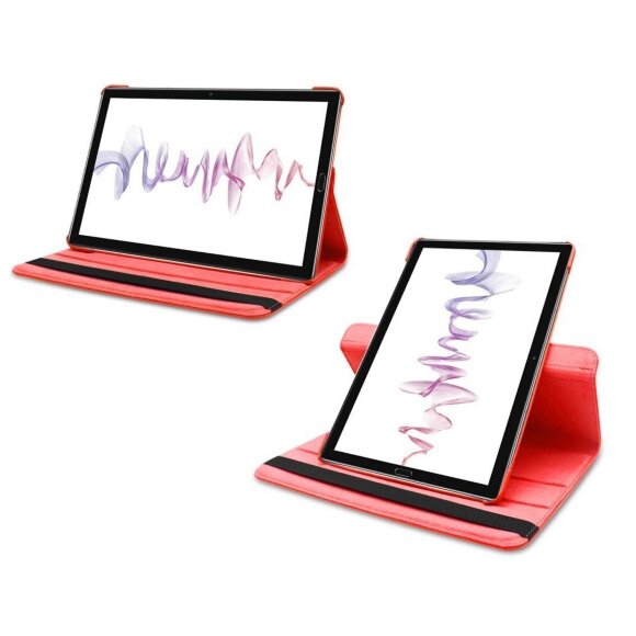 Поворотный чехол для Huawei MediaPad M6 10.8 (красный) Поворотный чехол для Huawei MediaPad M6 10.8 (красный)