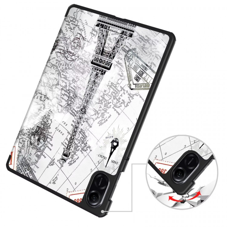 Чехол Smart Case для HONOR Pad X9, ELN-W09, 5301AGJC (Eiffel Tower)