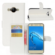 Чехол с визитницей для Huawei Y3 2017 (белый) Чехол с визитницей для Huawei Y3 2017 (белый)