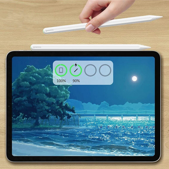 Стилус с беспроводной зарядкой GOOJODOQ GD13 Pencil (13th Gen) для Apple iPad Стилус с беспроводной зарядкой GOOJODOQ GD13 Pencil (13th Gen) для Apple iPad