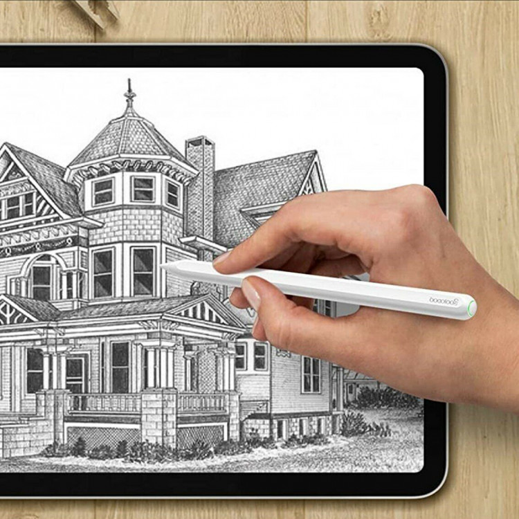 Стилус с беспроводной зарядкой GOOJODOQ GD13 Pencil (13th Gen) для Apple iPad