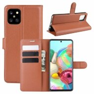 Чехол для Samsung Galaxy Note10 Lite (коричневый) Чехол для Samsung Galaxy Note10 Lite (коричневый)