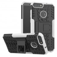 Чехол Hybrid Armor для Huawei P Smart / Enjoy 7S (черный + белый) Чехол Hybrid Armor для Huawei P Smart / Enjoy 7S (черный + белый)