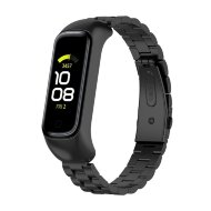 Стальной браслет для Samsung Galaxy Fit 2 SM-R220 (черный)
