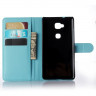 Чехол с визитницей для Huawei Honor 5X (голубой)