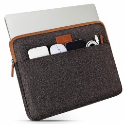 Тканевый чехол DOMISO для ноутбука и Macbook 13,3 дюйма (LP10 коричневый)
