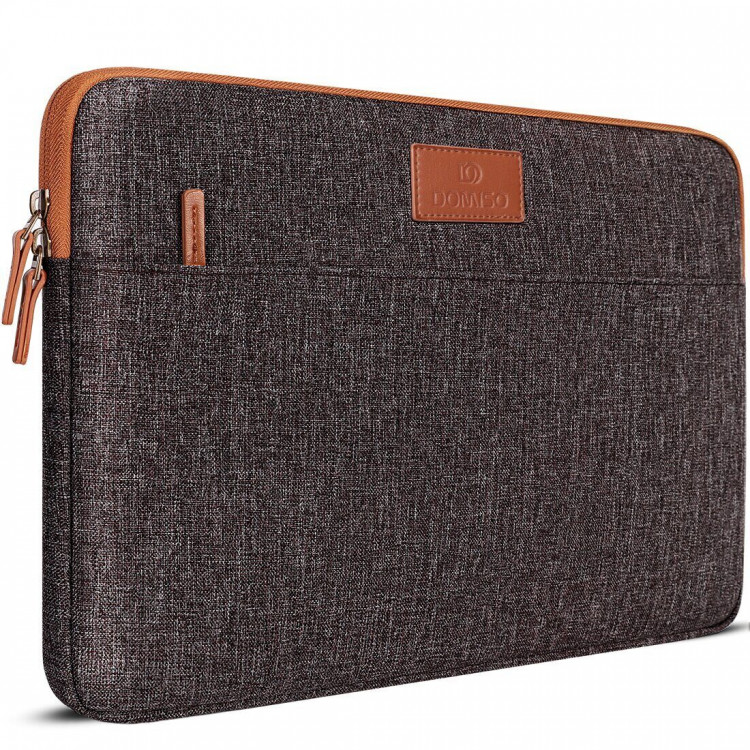 Тканевый чехол DOMISO для ноутбука и Macbook 13,3 дюйма (LP10 коричневый)