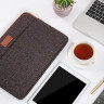 Тканевый чехол DOMISO для ноутбука и Macbook 13,3 дюйма (LP10 коричневый)
