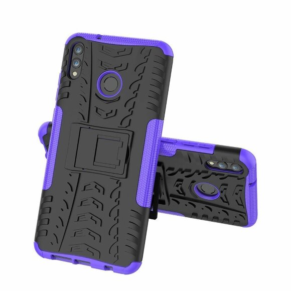 Чехол Hybrid Armor для Huawei Honor 8X Max (черный + фиолетовый) Чехол Hybrid Armor для Huawei Honor 8X Max (черный + фиолетовый)