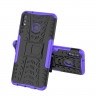 Чехол Hybrid Armor для Huawei Honor 8X Max (черный + фиолетовый)