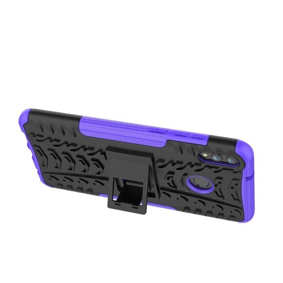 Чехол Hybrid Armor для Huawei Honor 8X Max (черный + фиолетовый) Чехол Hybrid Armor для Huawei Honor 8X Max (черный + фиолетовый)