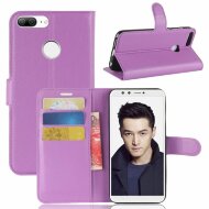 Чехол с визитницей для Huawei Honor 9 Lite (фиолетовый)
