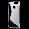 Нескользящий чехол для Huawei P9 Plus (прозрачный)