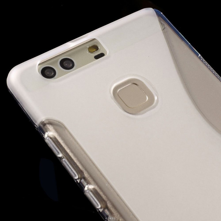Нескользящий чехол для Huawei P9 Plus (прозрачный)
