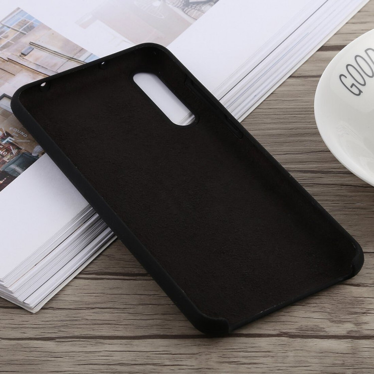 Силиконовый чехол Mobile Shell для Huawei P20 Pro (черный)